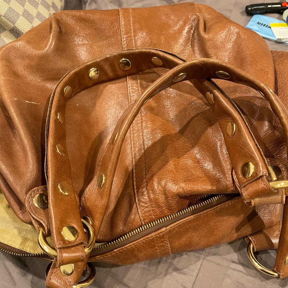 Hammitt brown leather purse